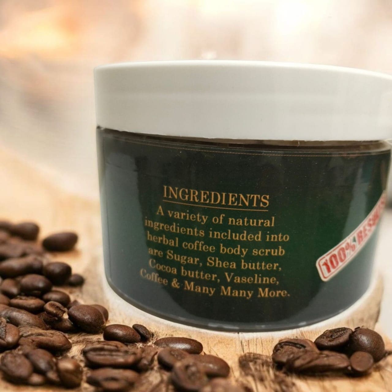 Herbal Coffee Body Sugar Scrub  view 2