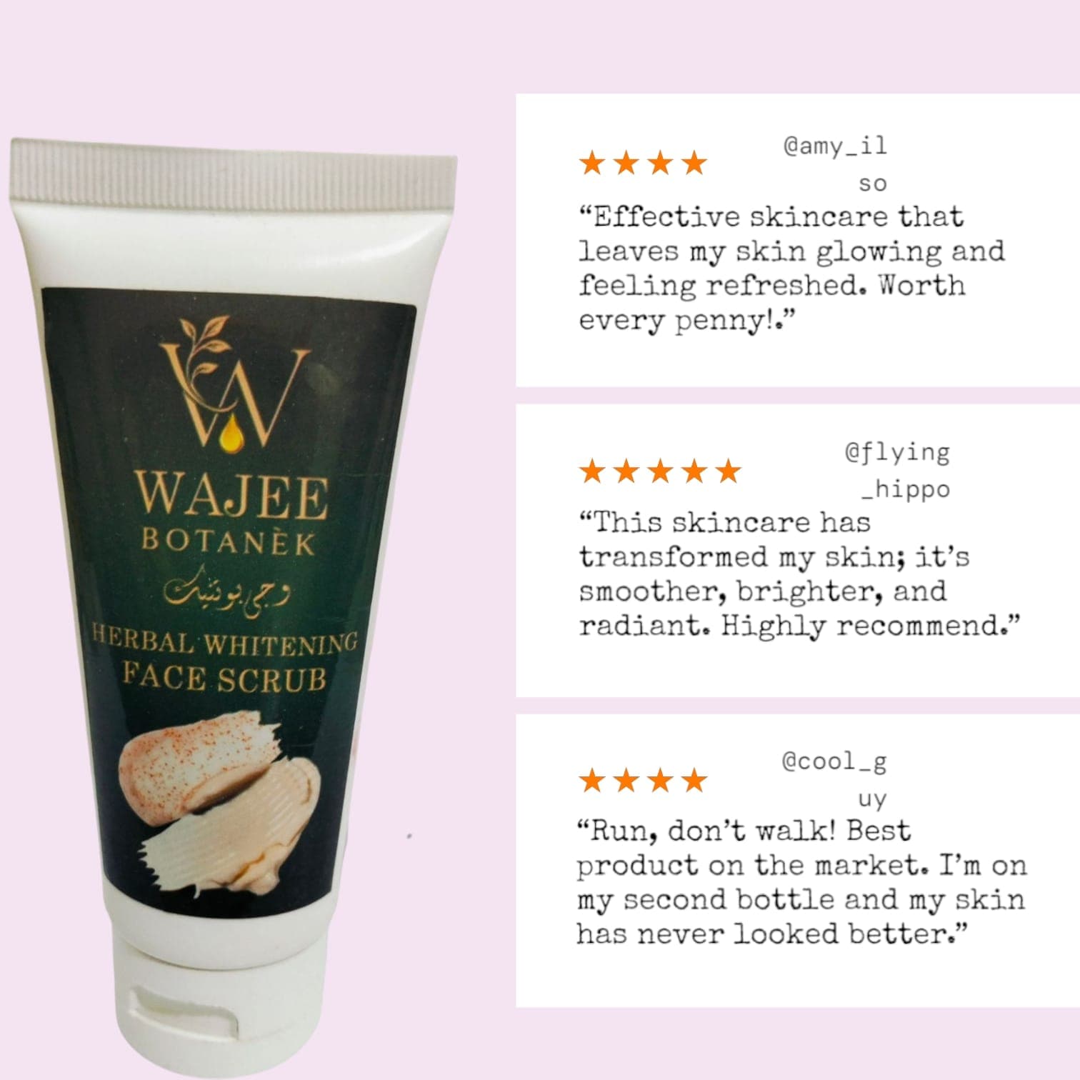 Herbal Whitening Face Scrub view 3